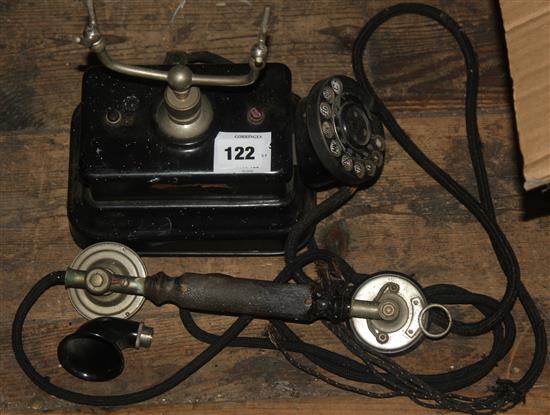 Jydsk Telefon, early telephone(-)